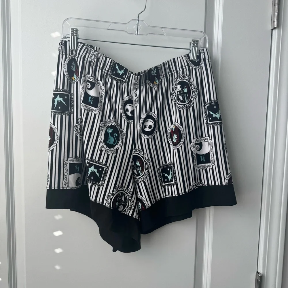 Disney A Nightmare Before Christmas Short-Sleeve Pjs - Black & White 3x NWT - Picture 4 of 5